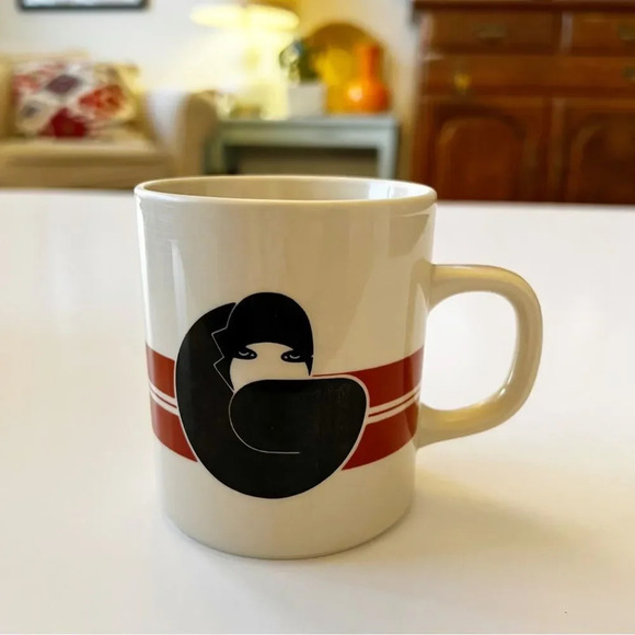 Marco‎ Polo Fine China Art Deco “G” Mugs Set of Four Flapper Roaring 20’s RARE - Picture 5 of 12